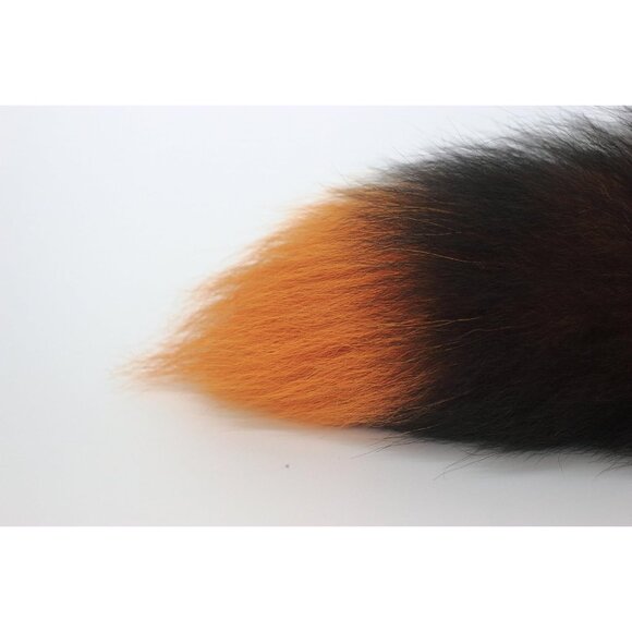 ⚡Supper Huge and Fluffy Fox Tail Fur Toy Handbag Key Chain Ring Hook Tassels - Picture 3 of 5